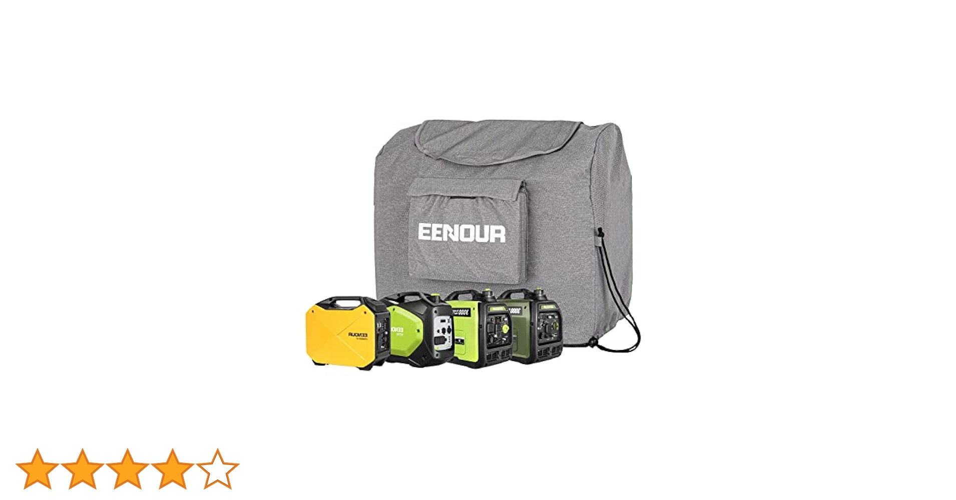 EENOUR インバーター発電機 GS2000i 専用カバーセット Amazon | EENOUR 発電機カバー Mサイズ 発電機GS2000i・GS2000i